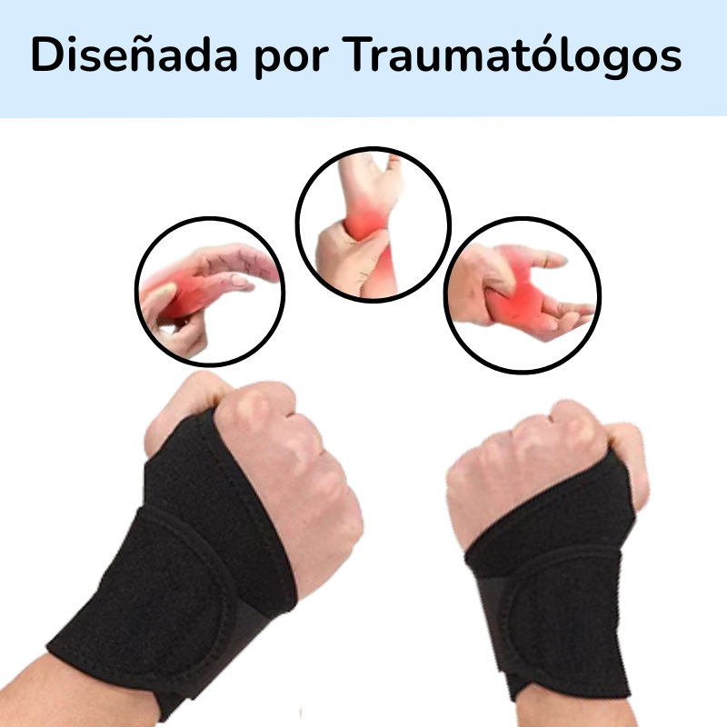 Muñequeras Ortopédicas Hoyrelax - 1 Unidad + 1 Gratis