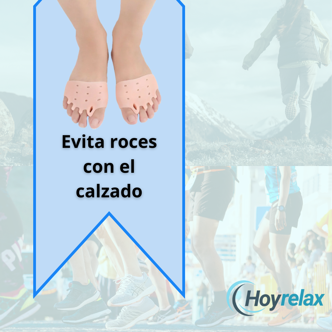 Almohadillas terapéuticas con separador de dedos Hoyrelax más 2 unidades gratuitas