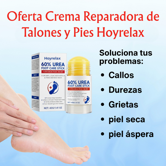 Crema Reparadora de Talones y Pies Hoyrelax