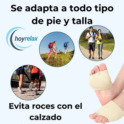Almohadillas metatarsales Hoyrelax  más 2 unidades gratis