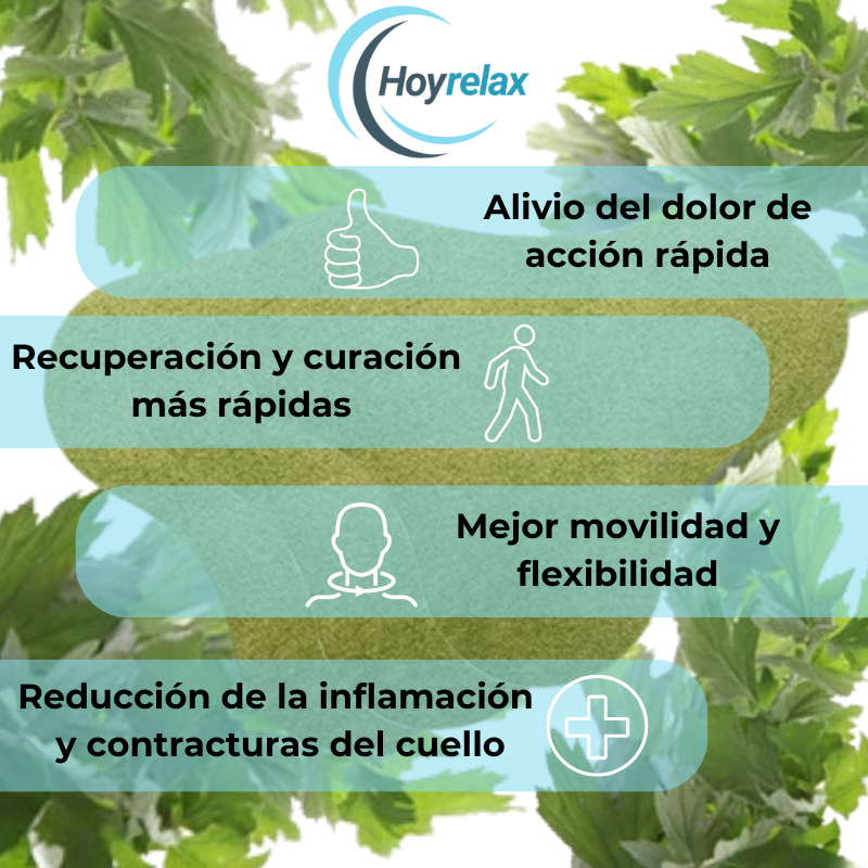 Parches naturales de Cuello Hoyrelax