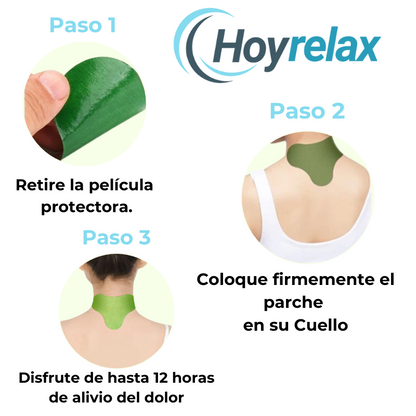 Parches naturales de Cuello Hoyrelax